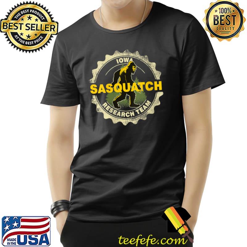 Original Iowa Sasquatch Research Team Bigfoot Believer Fan T-Shirt Unisex Original Iowa Sasquatch Research Team Bigfoot Believer Fan T-Shirt Unisex