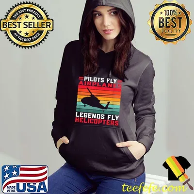 Original Legends Fly Helicopters Flight School Helicopter Pilot T-Shirt