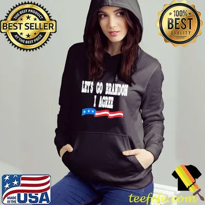 Original Lets Go Brandon I Agree Joe Biden Quote T-Shirt