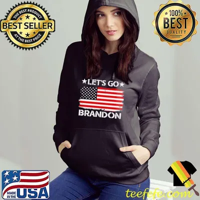 Original Let's Go Brandon - USA Flag Apparel Shirt