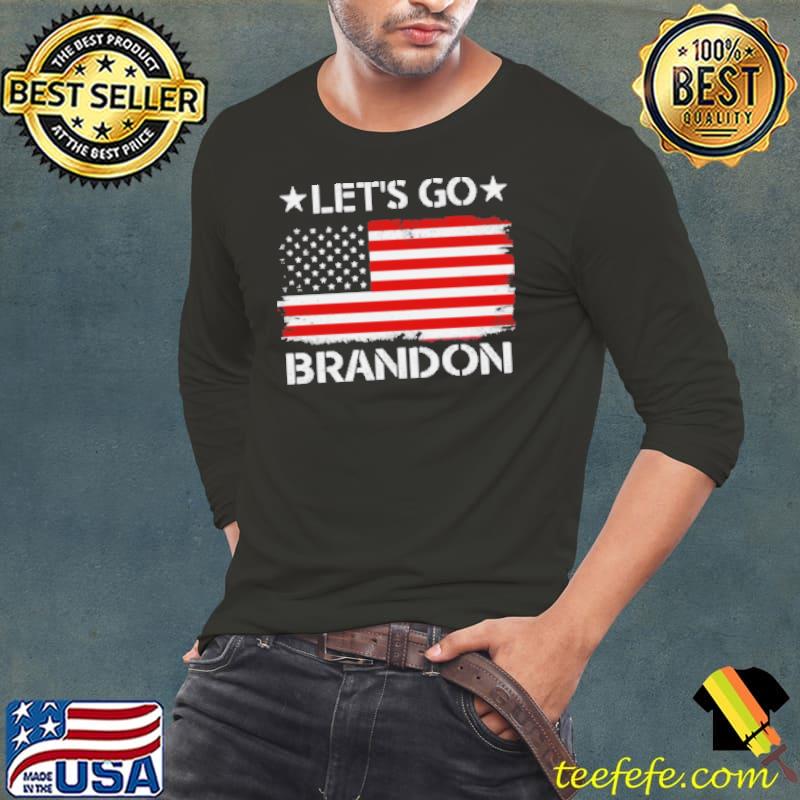 Original Let's Go Brandon - USA Flag Apparel Shirt Long Sleeve Tee Original Let's Go Brandon - USA Flag Apparel Shirt Long Sleeve Tee