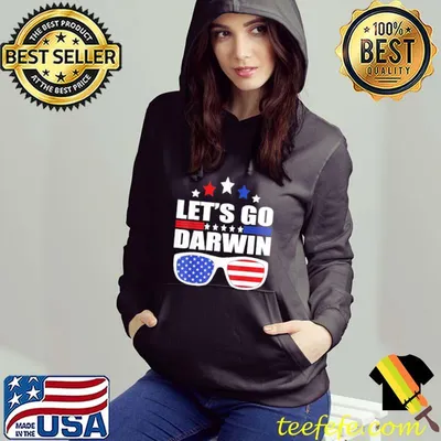 Original Lets Go Darwin Sunglasses T-Shirt
