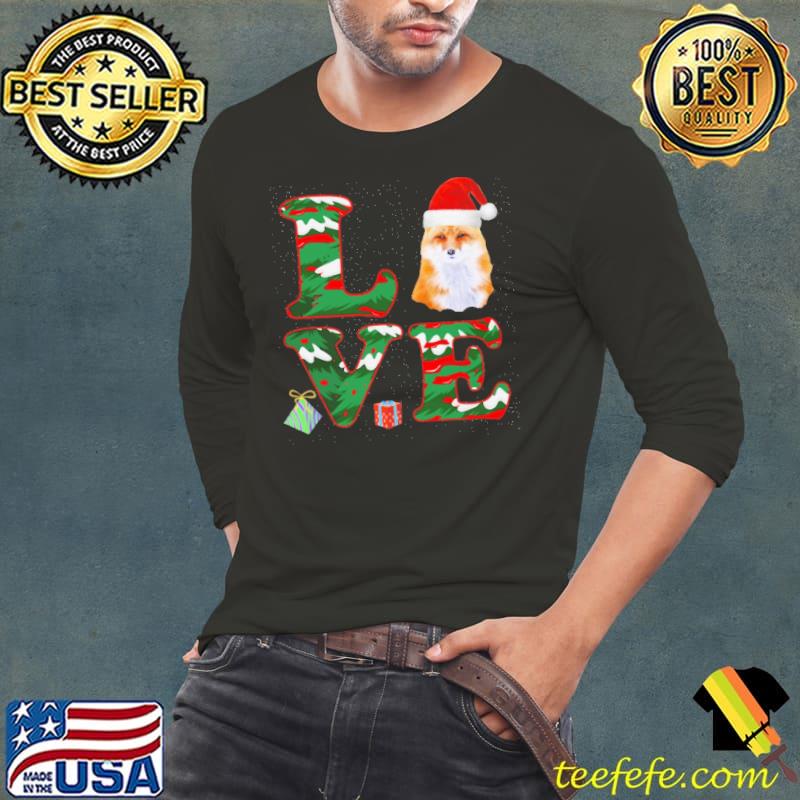 Original Love Fox Christmas Shirt Long Sleeve Tee Original Love Fox Christmas Shirt Long Sleeve Tee
