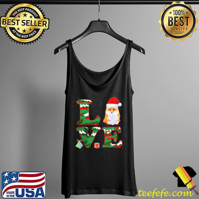 Original Love Fox Christmas Shirt Tank Top Original Love Fox Christmas Shirt Tank Top