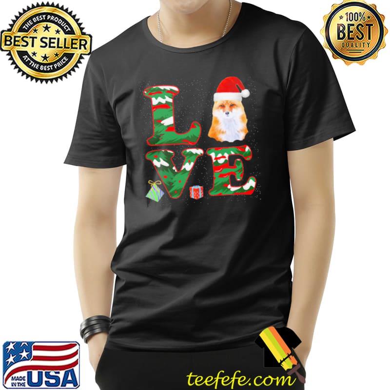 Original Love Fox Christmas Shirt Unisex Original Love Fox Christmas Shirt Unisex