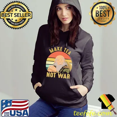 Original Make tea Not War Vintage Shirt