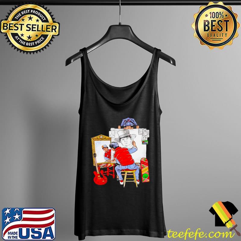 Original Marty Future Self Portrait Back to the Future Tank Top Original Marty Future Self Portrait Back to the Future Tank Top