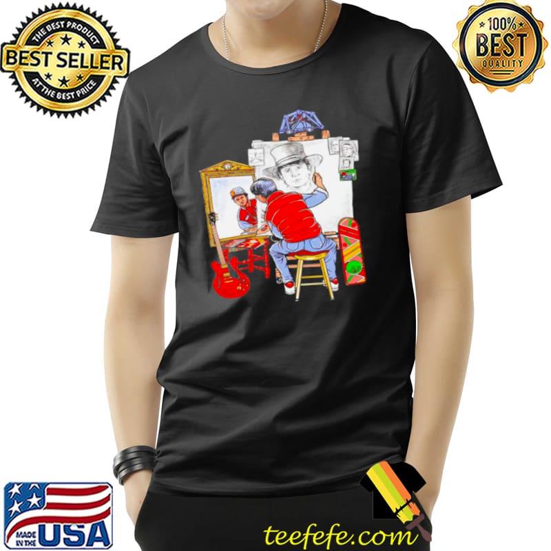 Original Marty Future Self Portrait Back to the Future Unisex Original Marty Future Self Portrait Back to the Future Unisex
