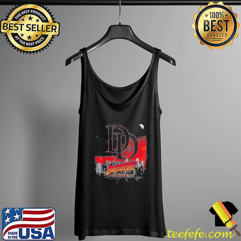 Original Marvel Daredevil Hell’s Kitchen Cityscape Graphic T-Shirt Tank Top Original Marvel Daredevil Hell’s Kitchen Cityscape Graphic T-Shirt Tank Top