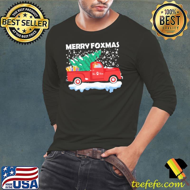 Original Mery Foxmas Shirt Long Sleeve Tee Original Mery Foxmas Shirt Long Sleeve Tee