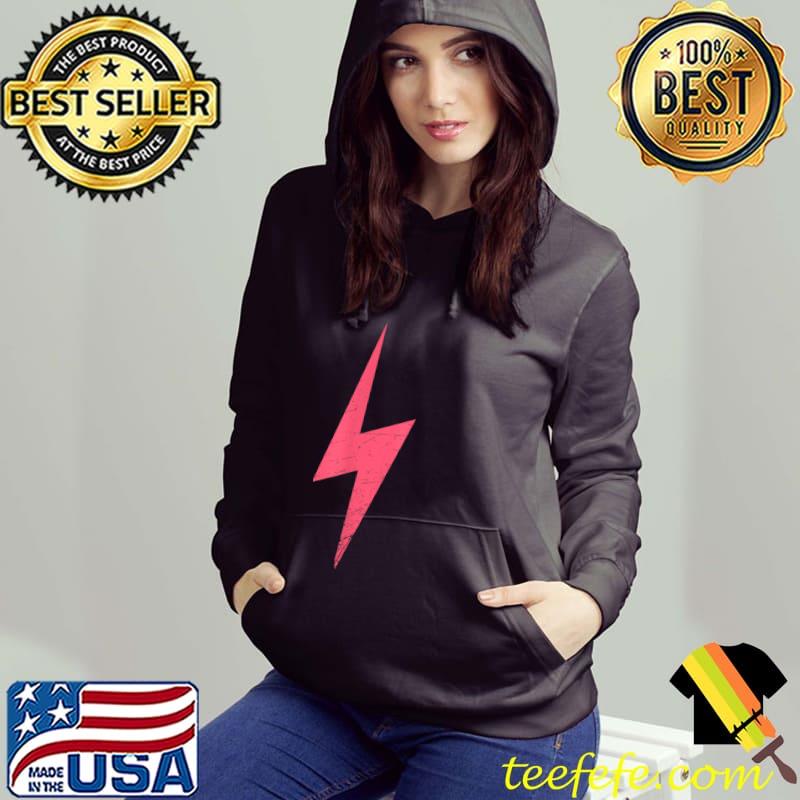 Original Minimalistic Design With Lightning Bolt Grunge T Shirt