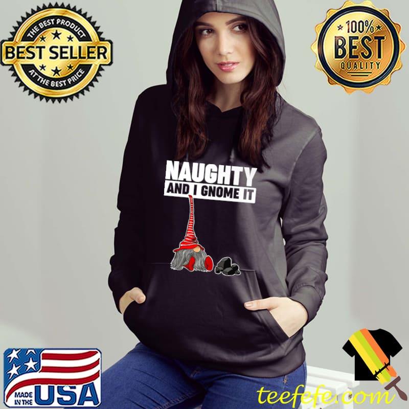 Original Naughty and I Gnome it Premium T-Shirt