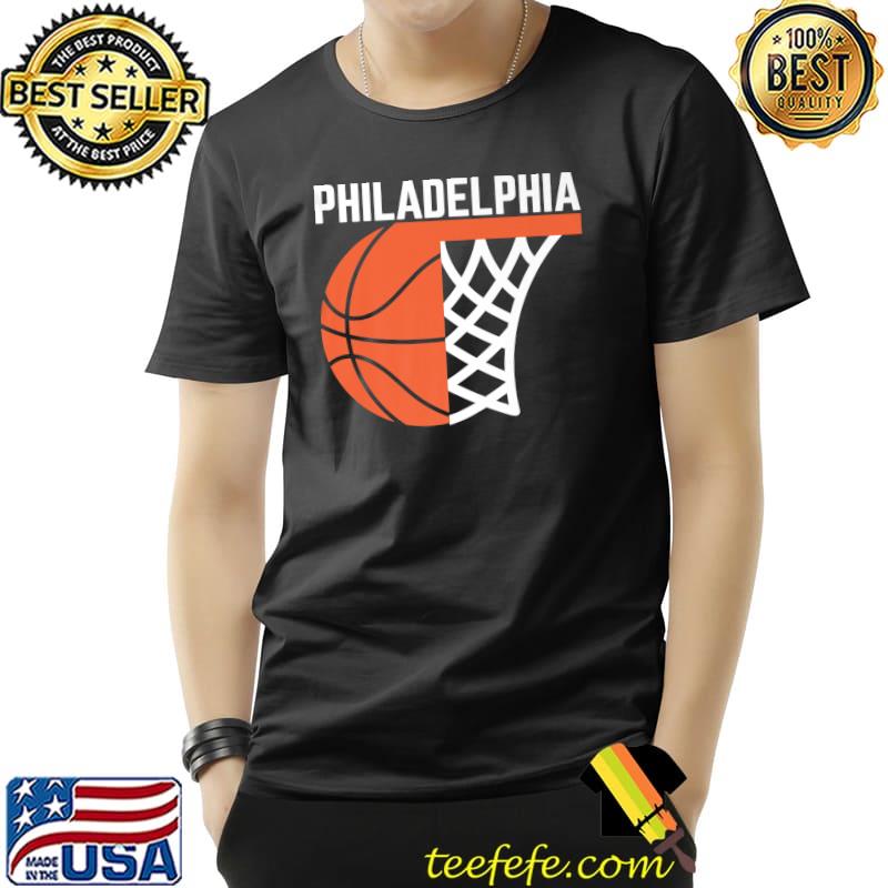 Original Philadelphia city Pennsylvania state basketball net graphic Premium T-Shirt Unisex Original Philadelphia city Pennsylvania state basketball net graphic Premium T-Shirt Unisex