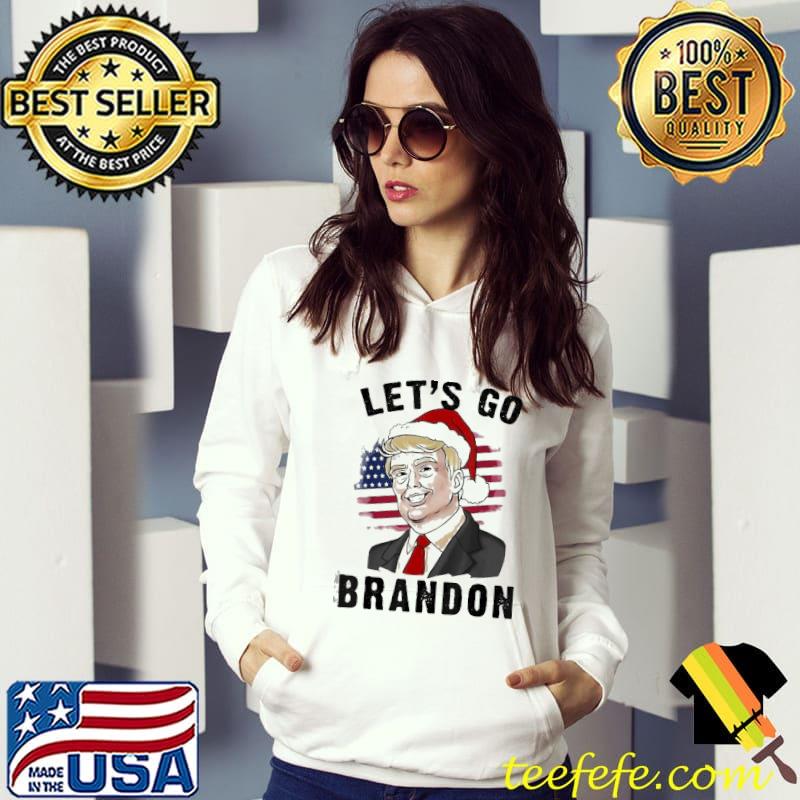 Original Santa Trump Let’s Go Brandon American Flag Christmas Shirt Original Santa Trump Let’s Go Brandon American Flag Christmas Shirt