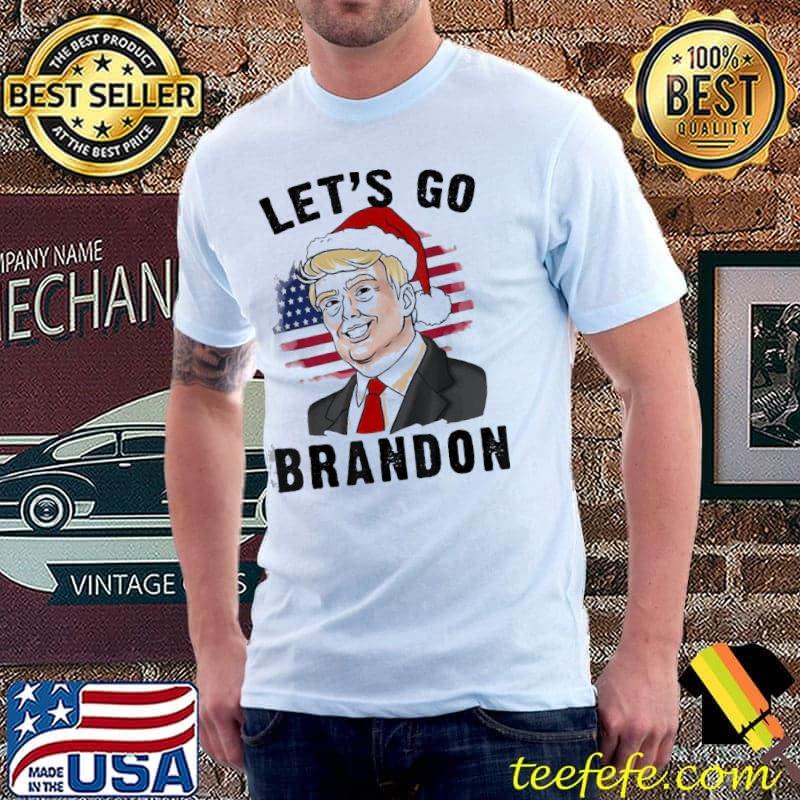 Original Santa Trump Let’s Go Brandon American Flag Christmas Shirt Unisex Original Santa Trump Let’s Go Brandon American Flag Christmas Shirt Unisex