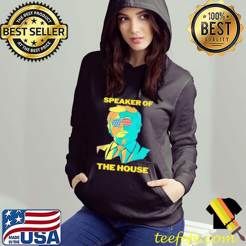 Original Speaker Of The House 2022 Vintage USA Flag Sunglasses T-Shirt