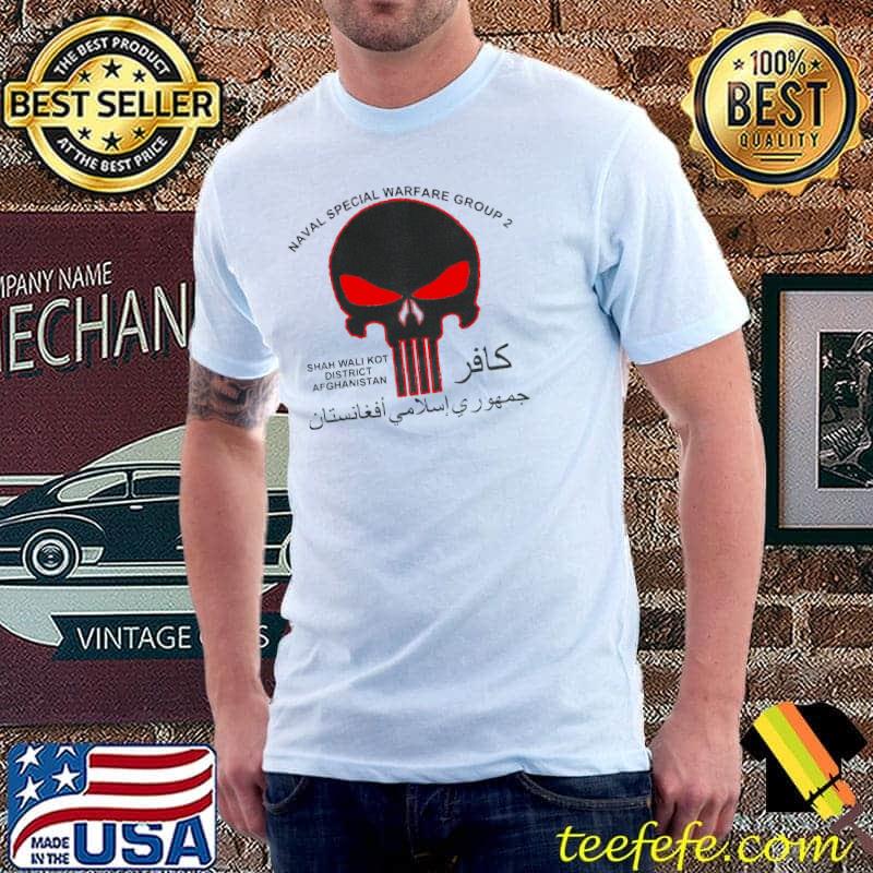 Original U.S. Navy SEALs Punisher Grey Naval Special Warfare Group 2 Shirt Unisex Original U.S. Navy SEALs Punisher Grey Naval Special Warfare Group 2 Shirt Unisex