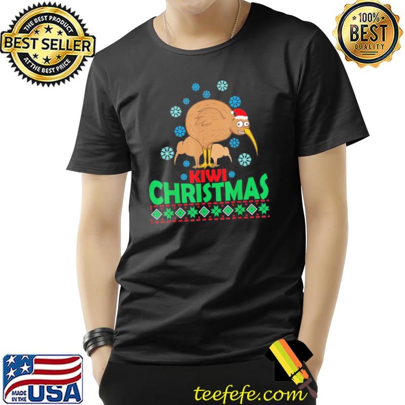 Original Ugly Christmas with Kiwi Bird from New Zealand T-Shirt Unisex Original Ugly Christmas with Kiwi Bird from New Zealand T-Shirt Unisex