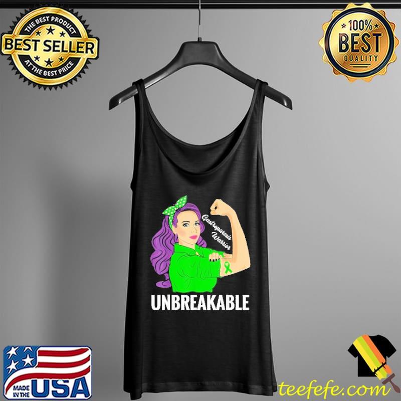 Original Unbreakable Gastroparesis Awareness Shirt Tank Top Original Unbreakable Gastroparesis Awareness Shirt Tank Top
