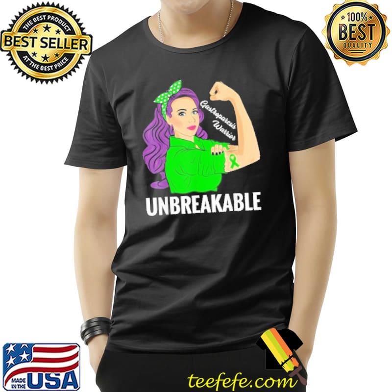 Original Unbreakable Gastroparesis Awareness Shirt Unisex Original Unbreakable Gastroparesis Awareness Shirt Unisex