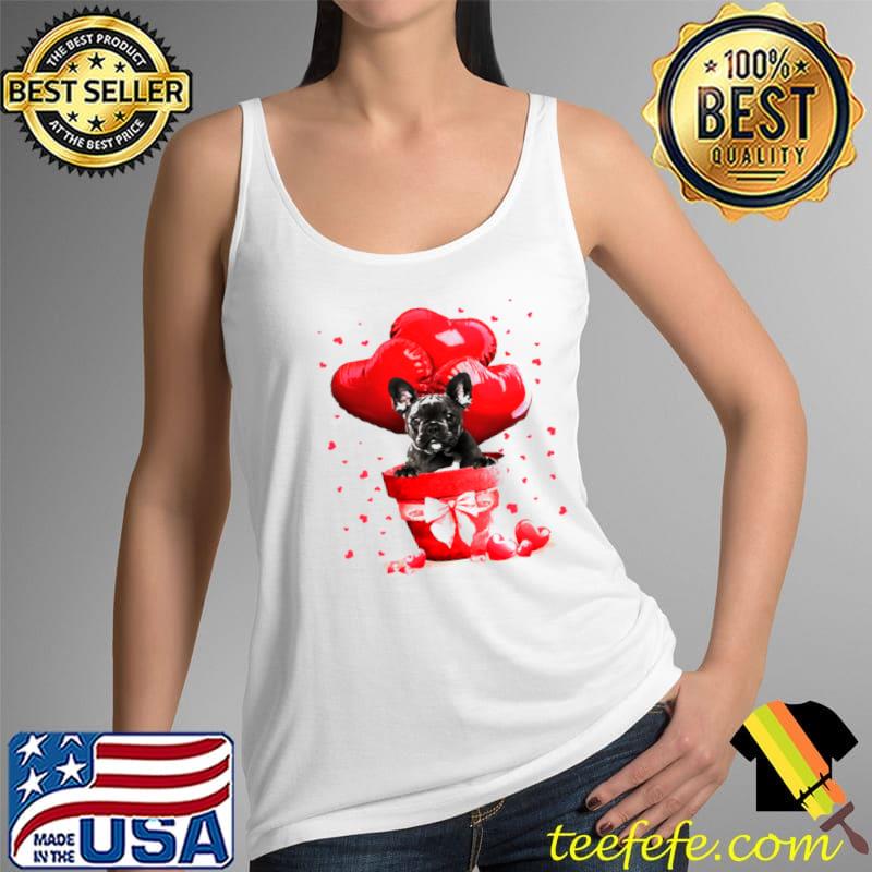 Original Valentine Pot BLACK French Bulldog Shirt Tank Top Original Valentine Pot BLACK French Bulldog Shirt Tank Top