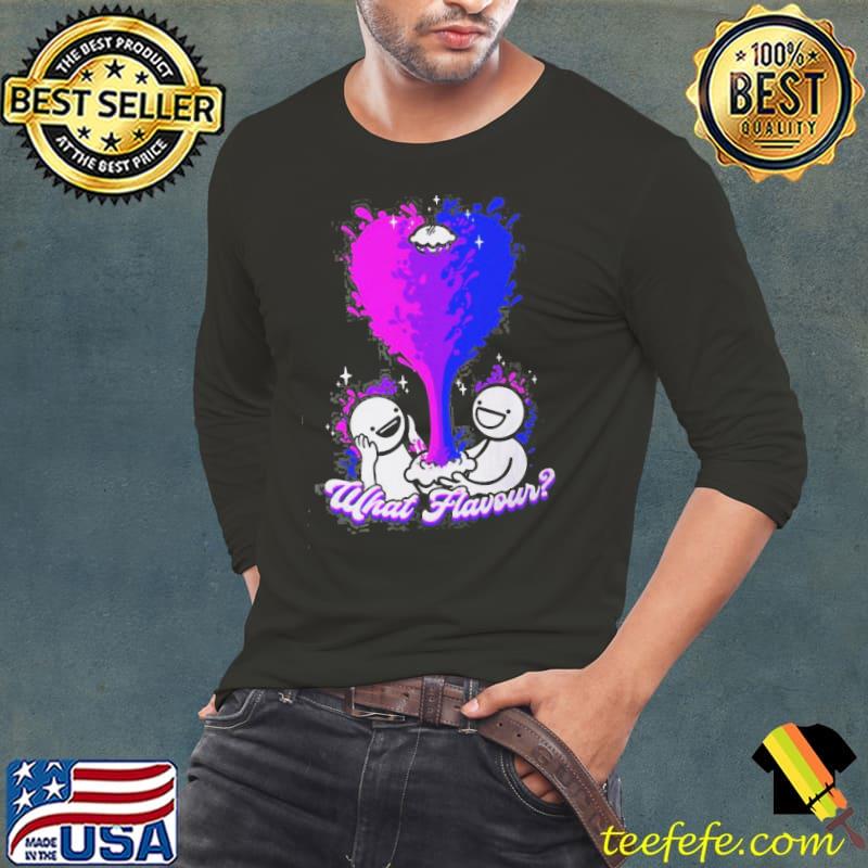Original What Flavour Bisexual Flavour Shirt Long Sleeve Tee Original What Flavour Bisexual Flavour Shirt Long Sleeve Tee