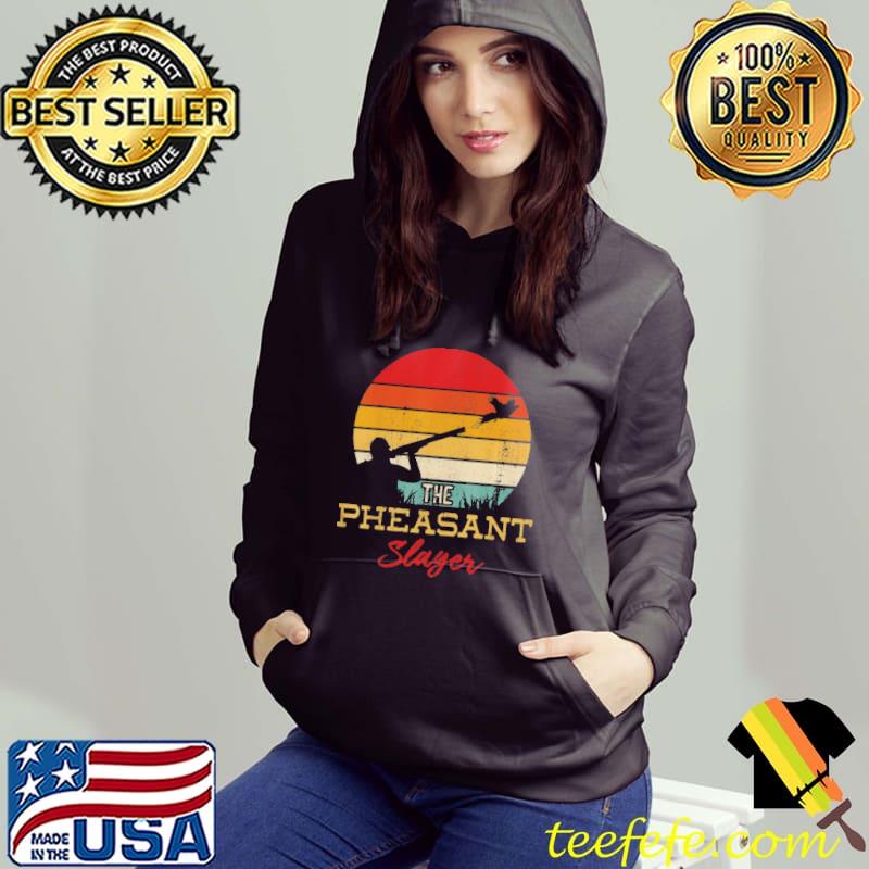 Pheasant Slayer Flying Bird Hunter Shooting Hunting Shirt