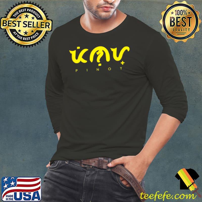 Pinoy Baybayin Filipino Shirt Long Sleeve Tee Pinoy Baybayin Filipino Shirt Long Sleeve Tee