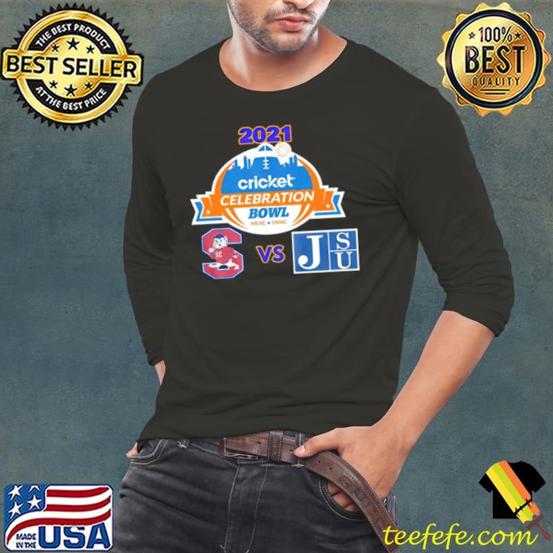 Premium 2021 Celebration Bowl South Carolina State vs Jackson State Long Sleeve Tee Premium 2021 Celebration Bowl South Carolina State vs Jackson State Long Sleeve Tee