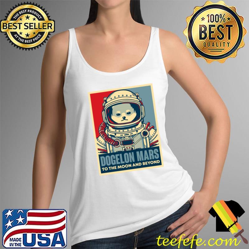 Premium Dogelon Mars To The Moon And Beyond Astronaut Crypto T-Shirt Tank Top Premium Dogelon Mars To The Moon And Beyond Astronaut Crypto T-Shirt Tank Top