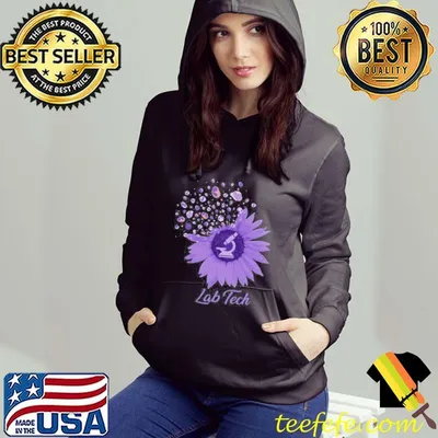 Premium Flower Lab Tech T-shirt