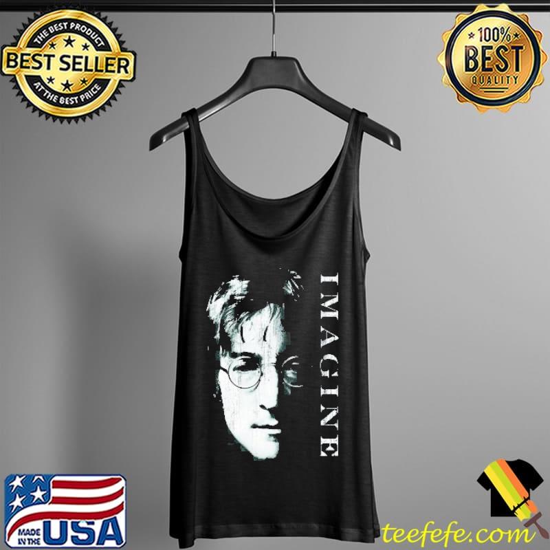 Premium John Lennon Imagine Portrait Shirt Tank Top Premium John Lennon Imagine Portrait Shirt Tank Top