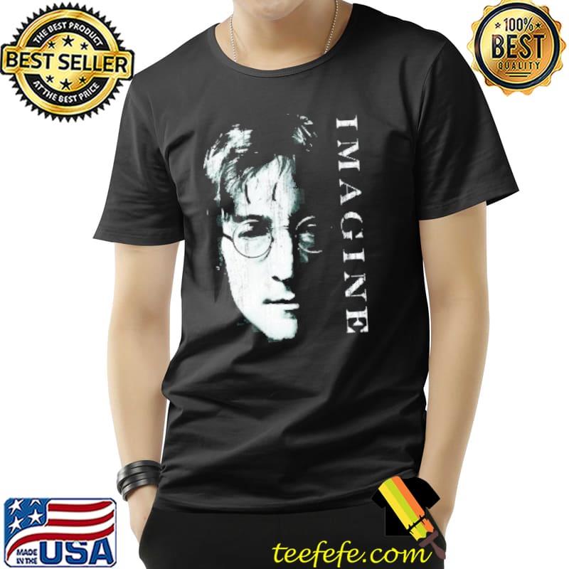 Premium John Lennon Imagine Portrait Shirt Unisex Premium John Lennon Imagine Portrait Shirt Unisex