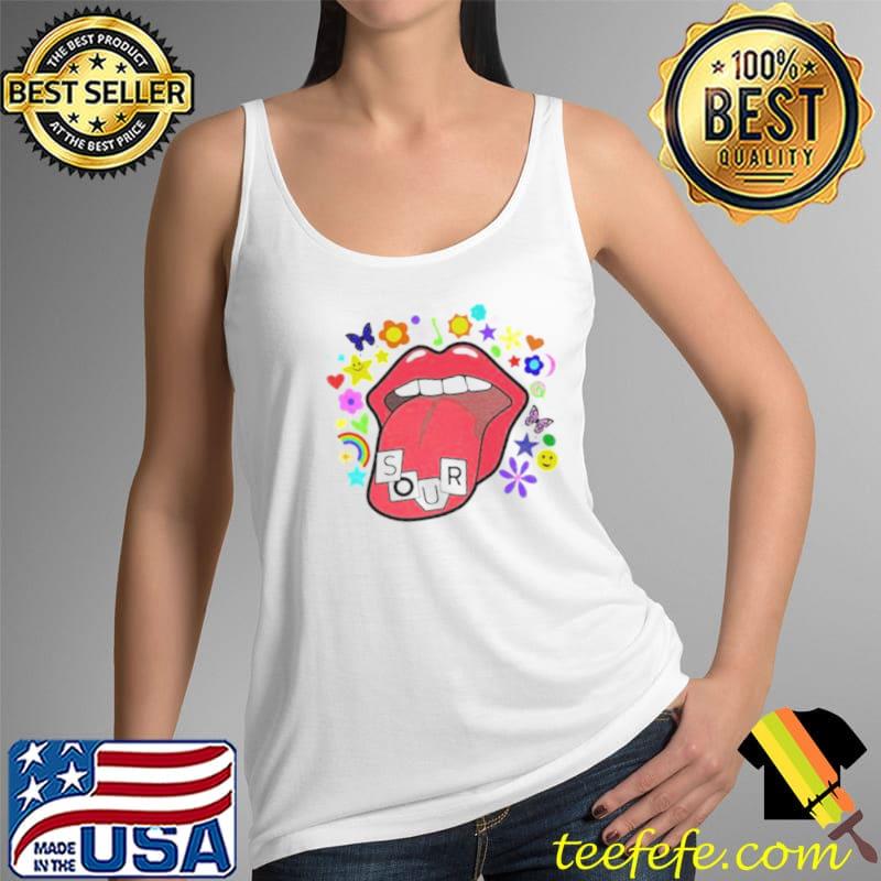 Premium Lip Olivia Rodrigo Sour Tank Top Premium Lip Olivia Rodrigo Sour Tank Top
