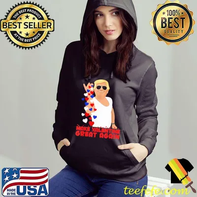 Premium Make Valentine Great Again Trump Salt Valentines Day Hearts T-Shirt