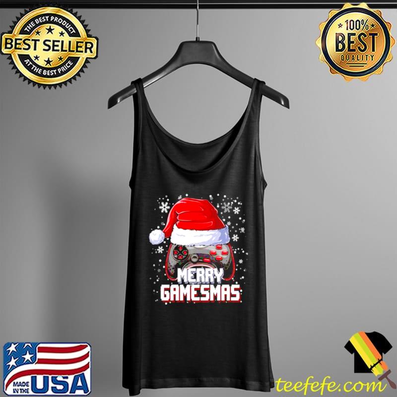 Premium Merry Gamesmas Christmas Gaming Video Gamer Boys Shirt Tank Top Premium Merry Gamesmas Christmas Gaming Video Gamer Boys Shirt Tank Top