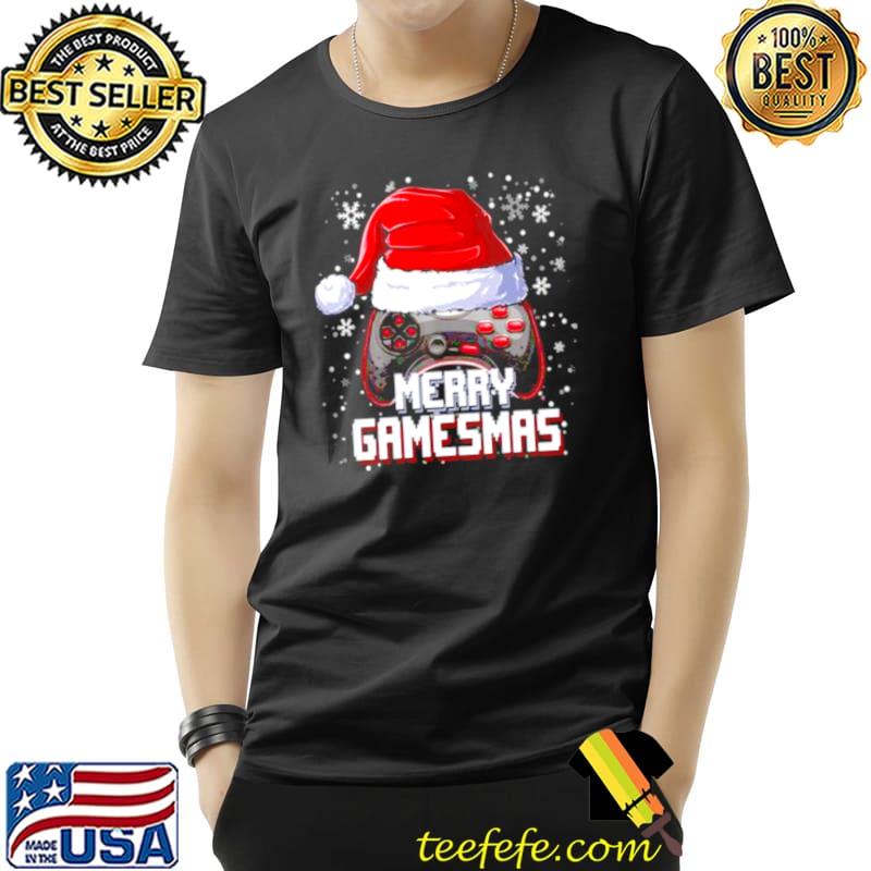 Premium Merry Gamesmas Christmas Gaming Video Gamer Boys Shirt Unisex Premium Merry Gamesmas Christmas Gaming Video Gamer Boys Shirt Unisex