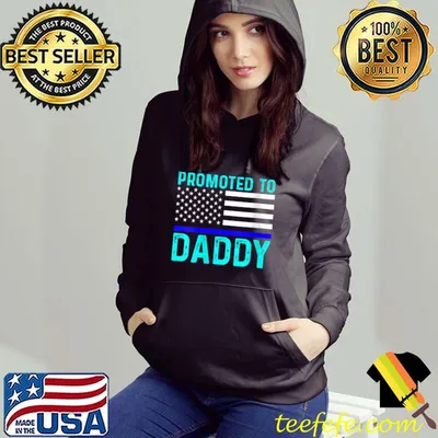 Premium New First Time Dad Police Law Enforcement Daddy T-shirt