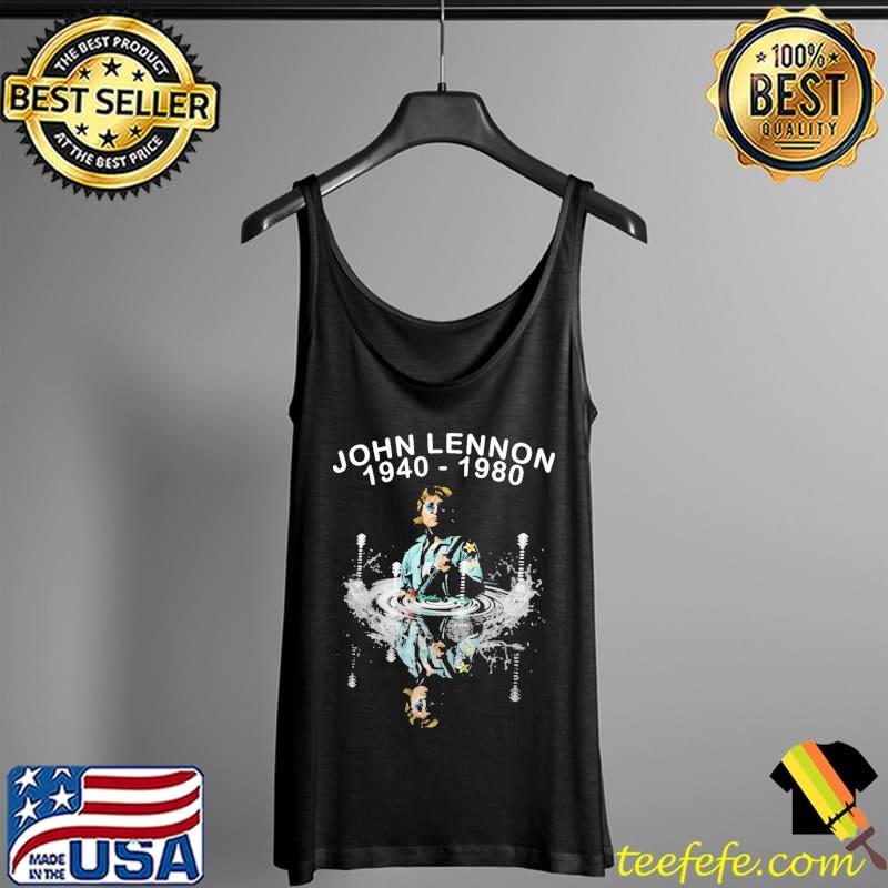 Premium Official John Lennon 1949 1980 Shirt Tank Top Premium Official John Lennon 1949 1980 Shirt Tank Top