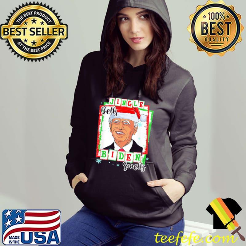 Premium Santa Joe Biden Christmas Jingle Bells Biden Smells T-Shirt