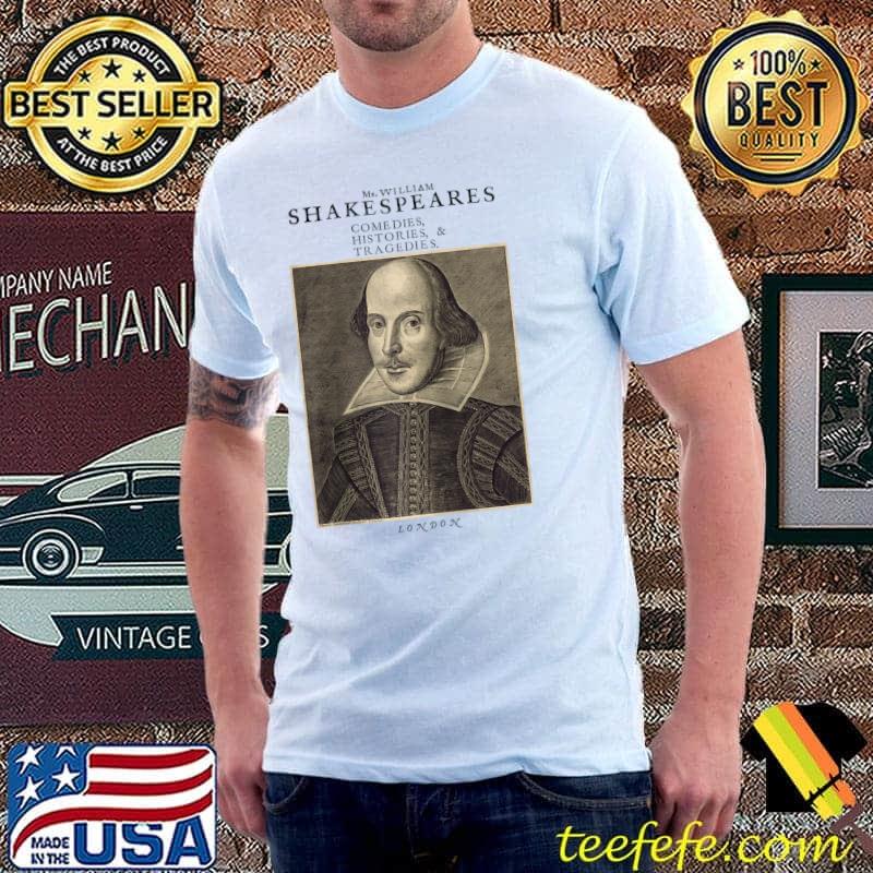 Premium Shakespeare Will Power Literature Vintage Shakespeare Poster T- Unisex Premium Shakespeare Will Power Literature Vintage Shakespeare Poster T- Unisex
