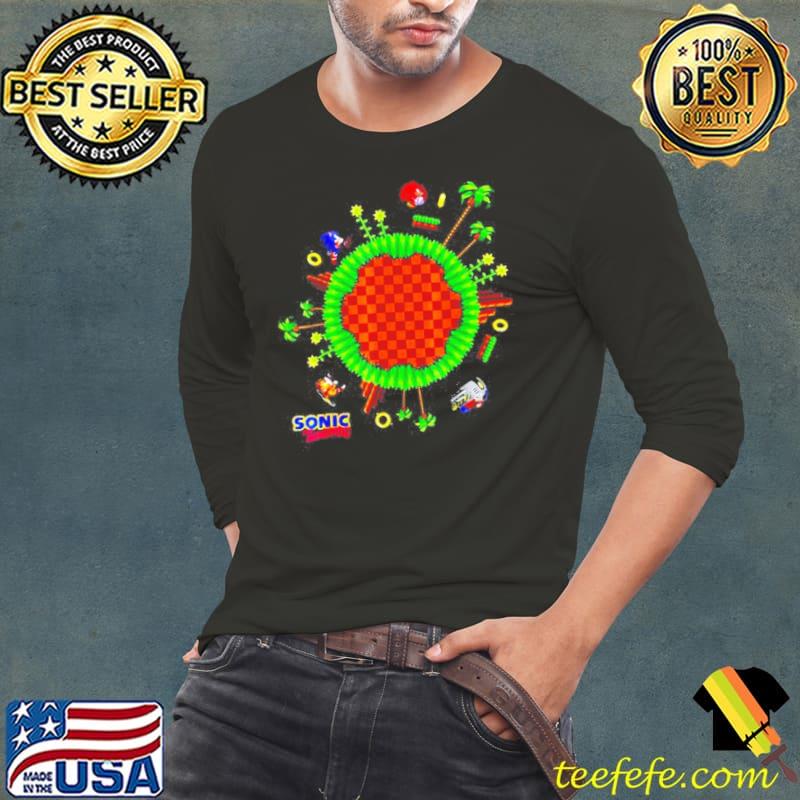 Premium Sonic world gaming lovers Long Sleeve Tee Premium Sonic world gaming lovers Long Sleeve Tee