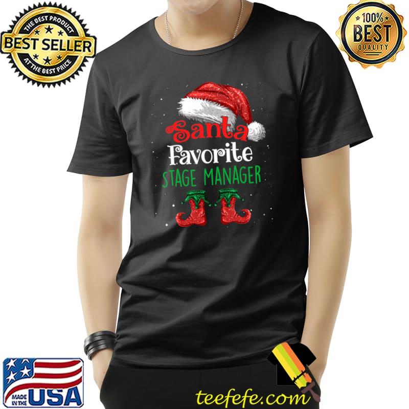 Premium Stage Manager Santa Favorite Claus Christmas Funny matching T-Shirt Unisex Premium Stage Manager Santa Favorite Claus Christmas Funny matching T-Shirt Unisex