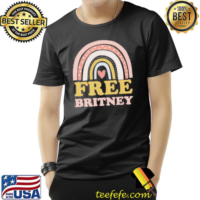 Premium Top Free Britney Rainbow Shirt Unisex Premium Top Free Britney Rainbow Shirt Unisex