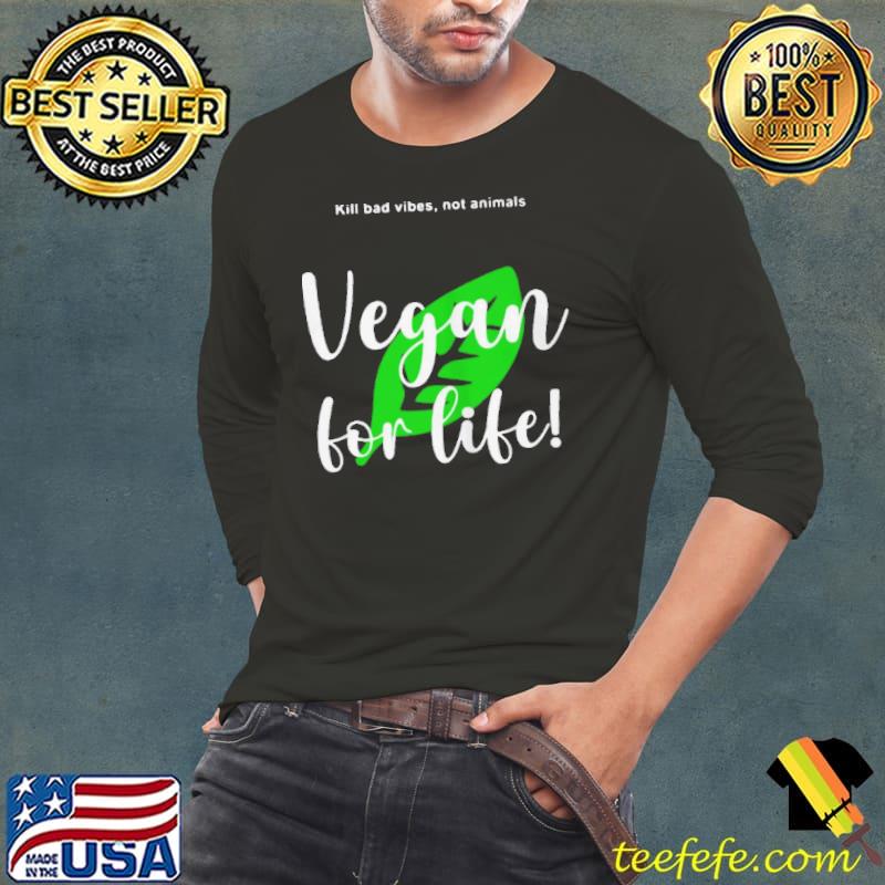 Premium Vegan for life Long Sleeve Tee Premium Vegan for life Long Sleeve Tee
