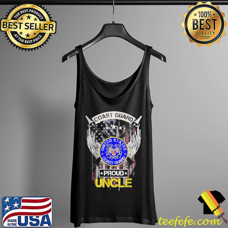 Premium Vintage usa American flag us coast guard proud uncle Tank Top Premium Vintage usa American flag us coast guard proud uncle Tank Top