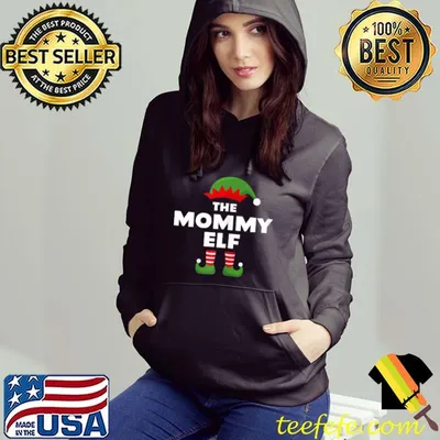 Premium Womens The Mommy Elf T Shirt
