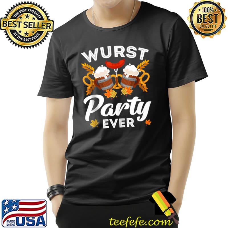 Premium Wurst Party Ever Beer German Oktoberfest T-Shirt Unisex Premium Wurst Party Ever Beer German Oktoberfest T-Shirt Unisex