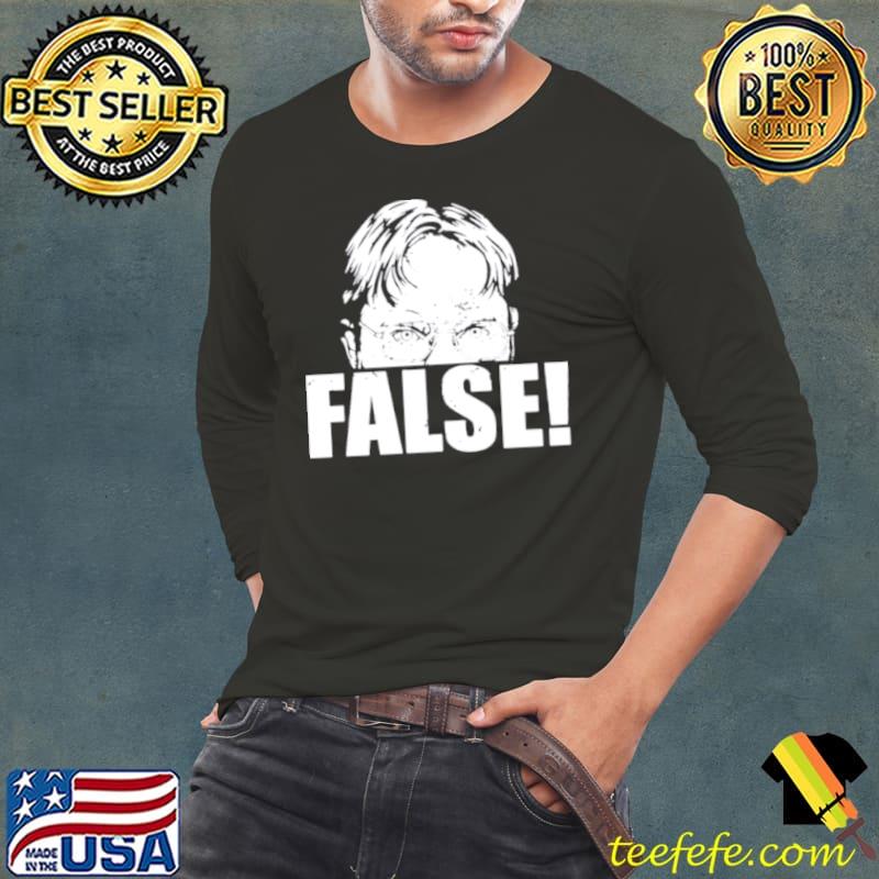 Rainn wilson false Long Sleeve Tee Rainn wilson false Long Sleeve Tee