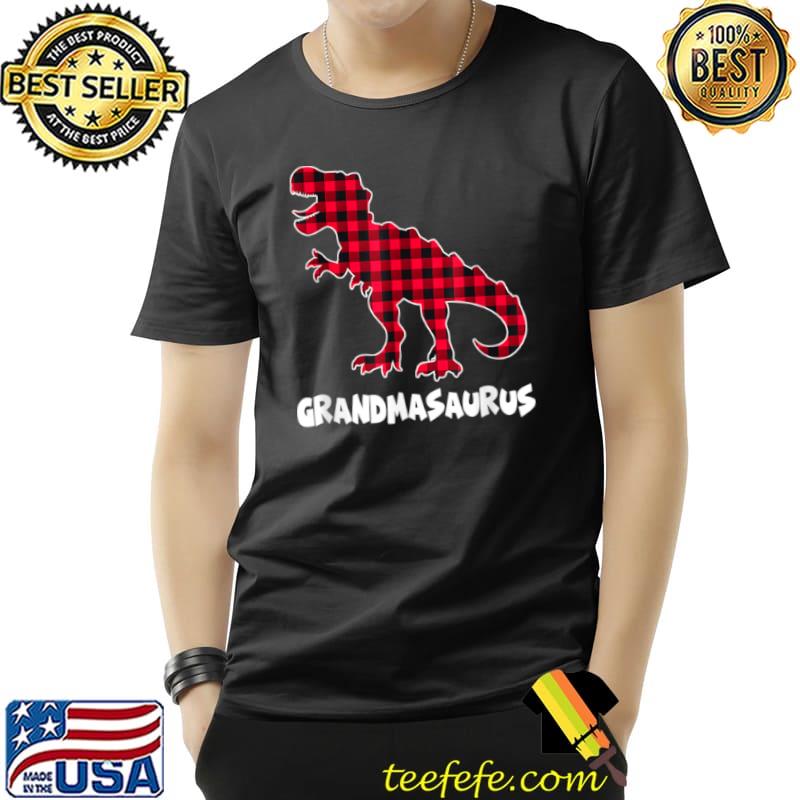 Red Plaid Matching Family Christmas Grandma Saurus T Shirt Unisex Red Plaid Matching Family Christmas Grandma Saurus T Shirt Unisex